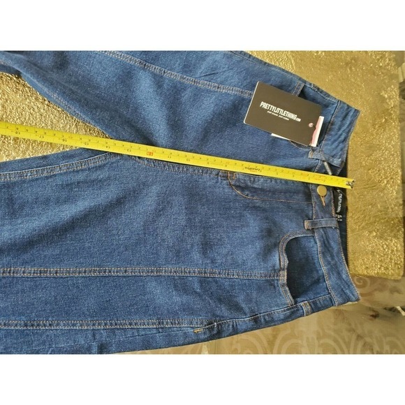 PRETTYLITTLETHINGS Denim Cotton Casual Skinny Pant - Picture 10 of 11
